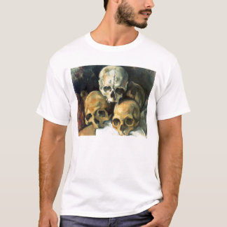 Pyramid of Skulls Paul Cezanne T-Shirt