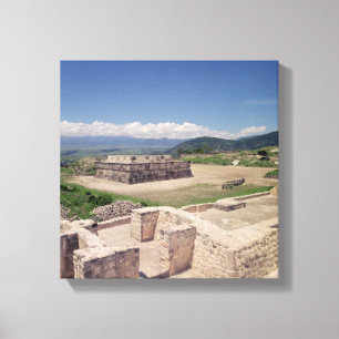 Pyramid of the Feathered Serpent Canvas Print
