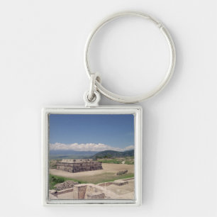 Pyramid of the Feathered Serpent Key Ring