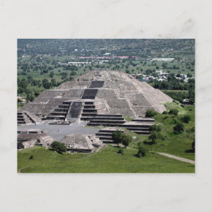 Pyramid of the Moon, Teotihuacan, Mexico Postcard