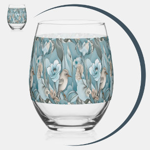 Pyramid Reflection Stemless Wine Glass