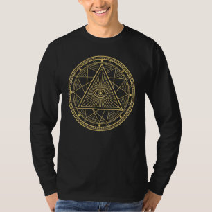 Pyramid Sacred Geometry Alchemy Occult Esoteric My T-Shirt