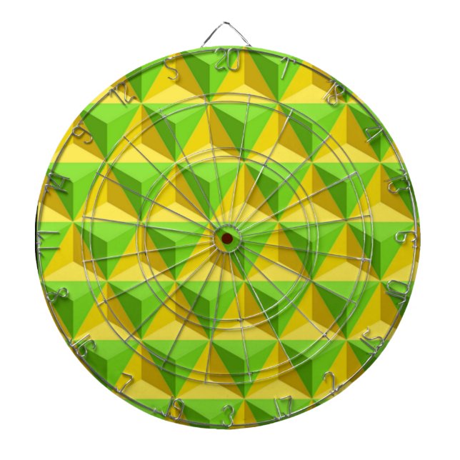 PYRAMID TRIANGLE PATTERN DARTBOARD (Front)