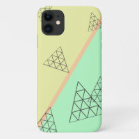 Pyramid Triangle Shapes iPhone 11 Case Cover