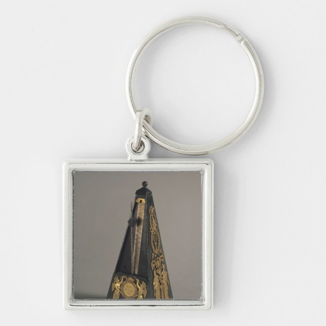 Pyramidal metronome, 1815 key ring (Front)