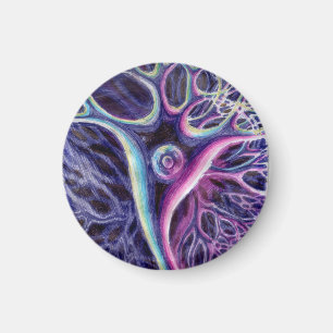 Pyramidal neuron magnet