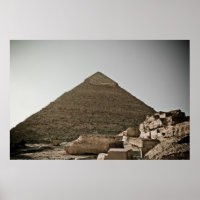 Pyramids at Giza in Cairo, Egypt