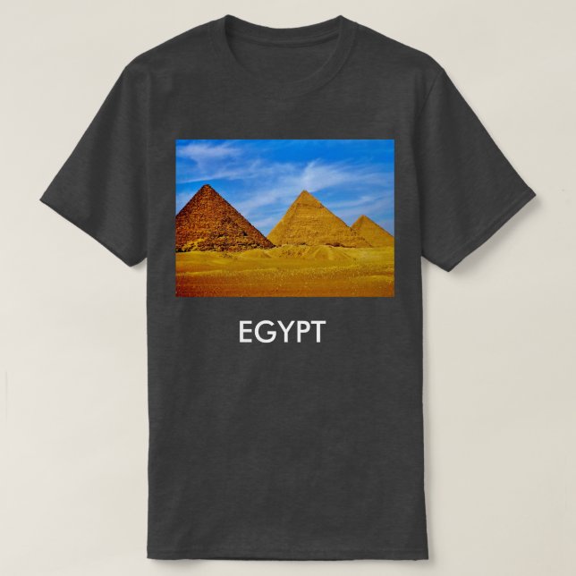 Pyramids at Giza T-Shirt (Design Front)
