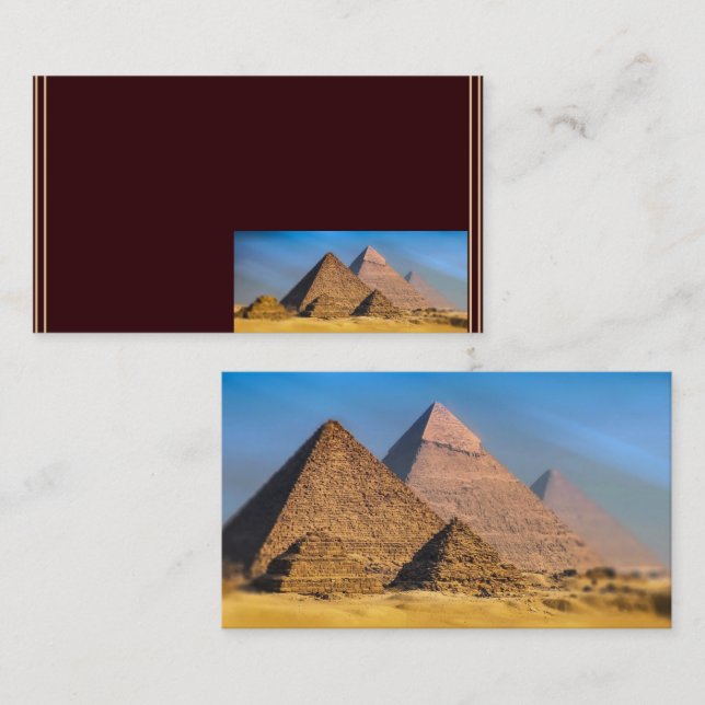 Pyramids Business Card (Front/Back)