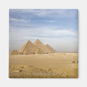 Pyramids Cairo, Egypt Magnet