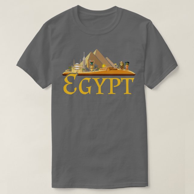 Pyramids Egypt  T-Shirt (Design Front)