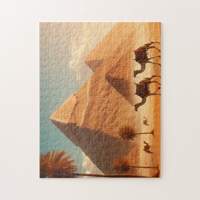 Pyramids Jigsaw Puzzle (Vertical)