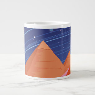 Pyramids Large Coffee Mug