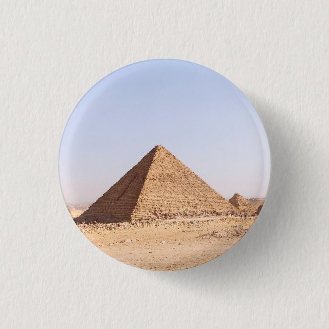 Pyramids of Egypt Coffee Mug 3 Cm Round Badge (Front)
