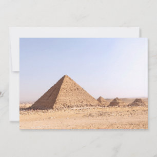 Pyramids of Egypt   Invitation