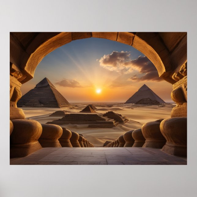 Pyramids of Egypt  Poster (Front)