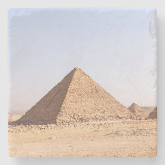 Pyramids of egypt stone coaster