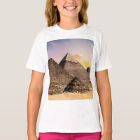 pyramids of giza Ancient Egypt Desert landscape