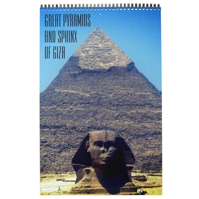 pyramids of giza calendar (Cover)