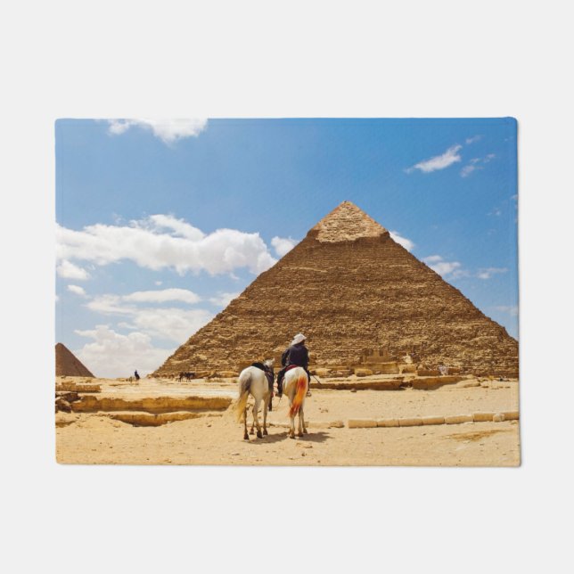 Pyramids of giza doormat (Front)