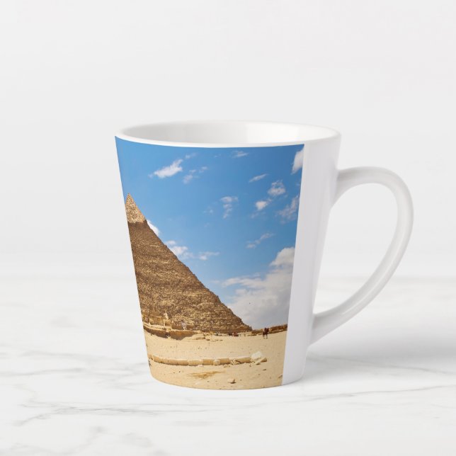Pyramids of giza latte mug (Right)