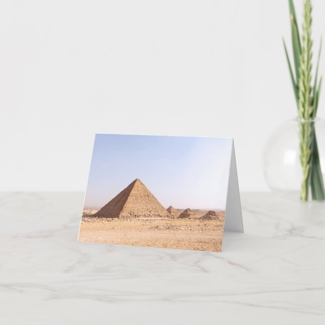 Pyramids of Giza Thank You Card (Front)