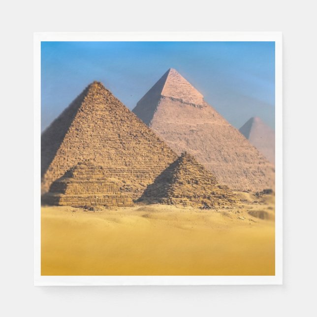 Pyramids Paper Napkin (Front)