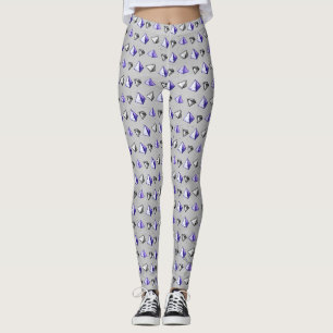 Pyramids Pattern Geometry Math Teacher Leggings