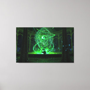 Pyre (2014) canvas print