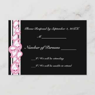Pyre (Magenta) RSVP Card