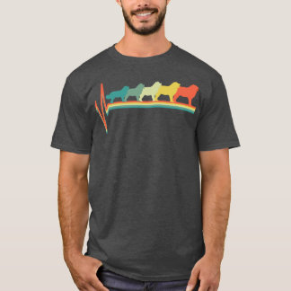 Pyrenean Mountain Dog Heartbeat Vintage 1 T-Shirt