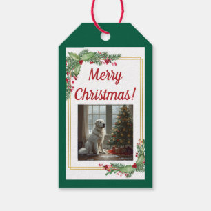 Pyrenees Christmas Gift Tag