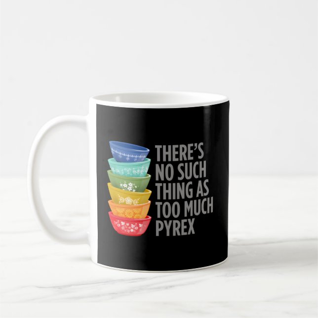 Pyrex Collector Kitchen Mixing Bowls Coffee Mug (Left)