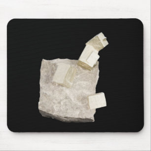Pyrite Crystals in Shale Mouse Pad
