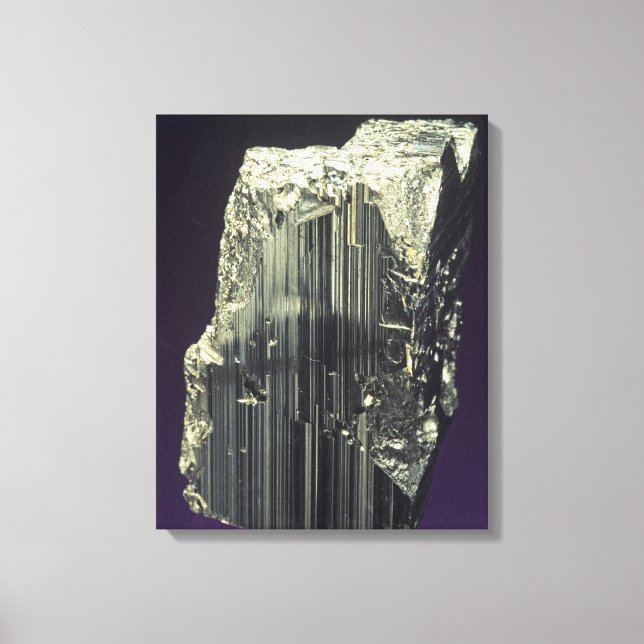 Pyrite, Peru, South America Canvas Print (Front)