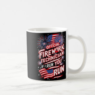 Pyro-technician Firework Technician 4th Of July Fu Coffee Mug