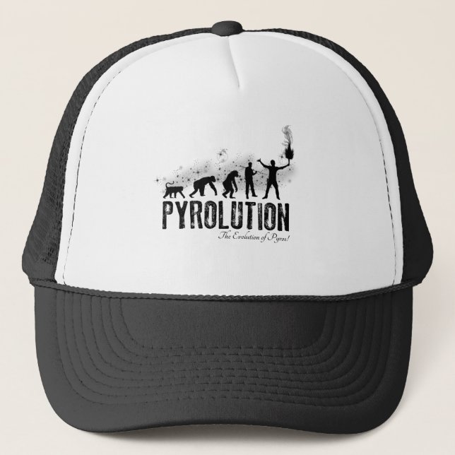 Pyrolution - The Evolution of Pyros Trucker Hat (Front)