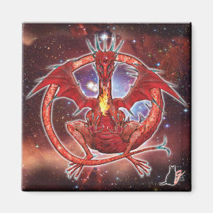 Pyrope Cosmic Dragon Magnet