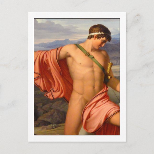 Pyrrhus and Andromache by Johan Lund Postcard (Front)