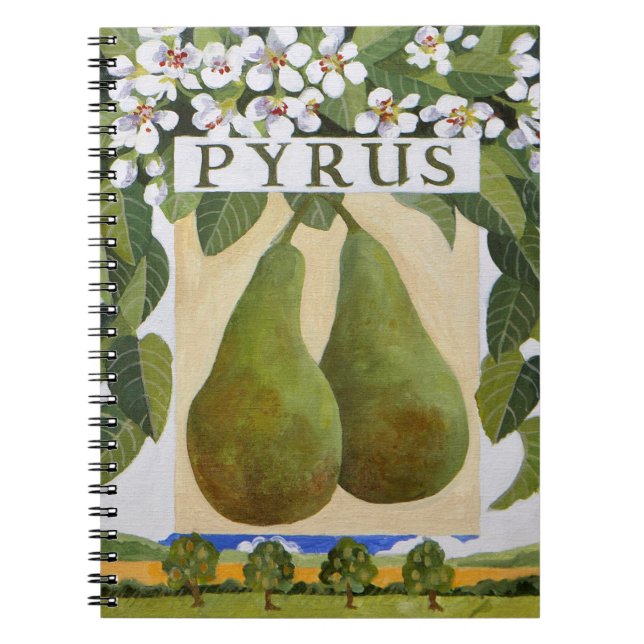 Pyrus Spiral Notebook (Front)