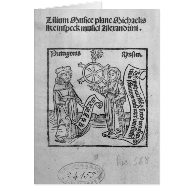 Pythagoras  and Music (Front)