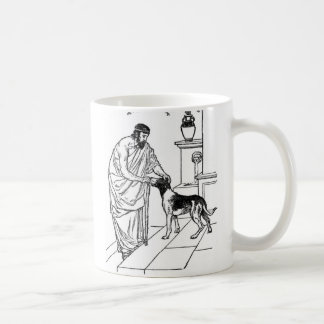 Pythagoras with Dog Coffee Mug