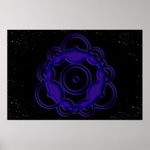 Pythagorean Trigonometric Space-Time Field Poster