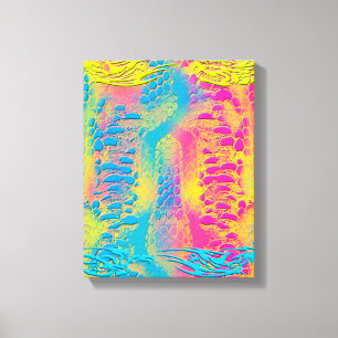 PYTHON - modern decorative fractal - Canvas Print