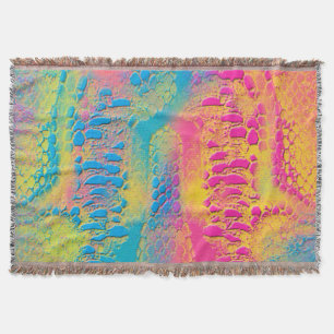 PYTHON - modern decorative fractal - Throw Blanket