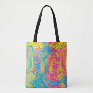 PYTHON - modern decorative fractal - Tote Bag