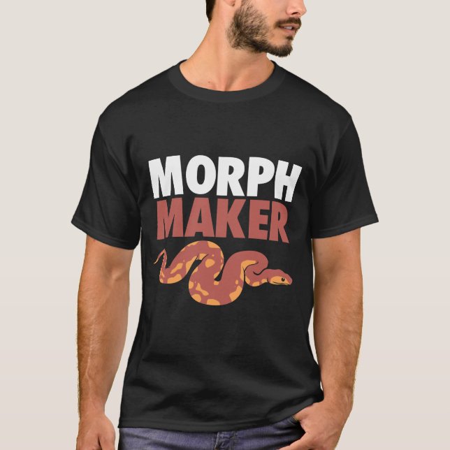 Python Morph Maker Ball Python Snake Venom T-Shirt (Front)