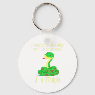 Python Pithon Pi Symbol Funny Math Teacher Pi Day  Key Ring