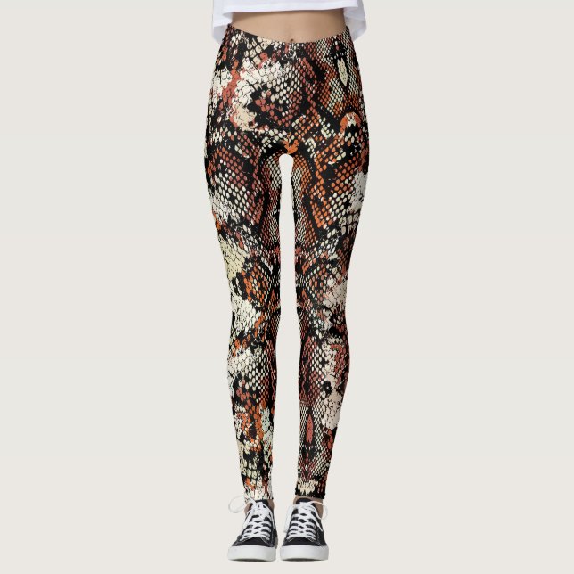 Python print leggings (Front)