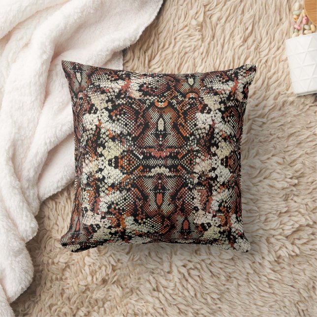 Python Print Skin Pattern  Cushion (Blanket)